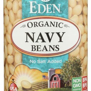 EDEN FOODS: Navy Beans Organic, 15 oz