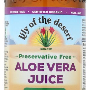 LILY OF THE DESERT: Aloe Vera Juice Whole Leaf, 16 oz