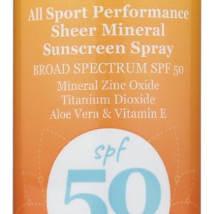 DERMA E: Sunscreen Allsport Spf50, 6 oz