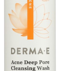 DERMA E: Very Clear Cleanser, 6 oz