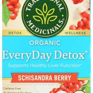TRADITIONAL MEDICINALS: Everyday Detox Herbal Tea 16 tea bags, 0.85 oz