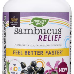 NATURE'S WAY: Kids Sambucus Relief Chew, 36 ea