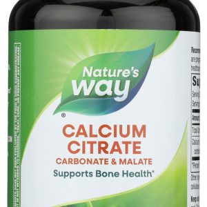 NATURES WAY: Calcium Citrate, 250 cp