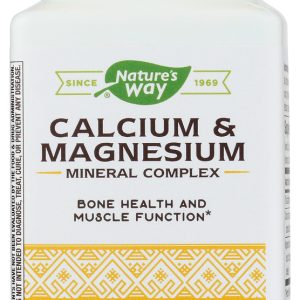 NATURES WAY: Calcium and Magnesium, 100 cp