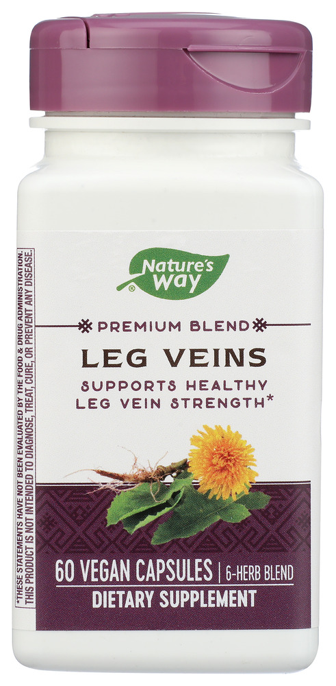 NATURES WAY: Leg Veins Support Blend, 60 cp