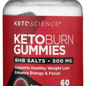 KETO SCIENCE: Keto Burn Bhb Gummies, 60 ea