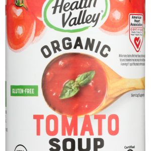 HEALTH VALLEY: Organic Tomato Soup No Salt Added, 15 Oz