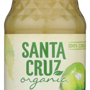 SANTA CRUZ: Organic Pure Lime Juice, 16 Oz