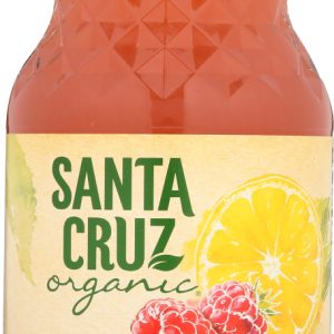 SANTA CRUZ: Organic Raspberry Lemonade Juice, 32 Oz