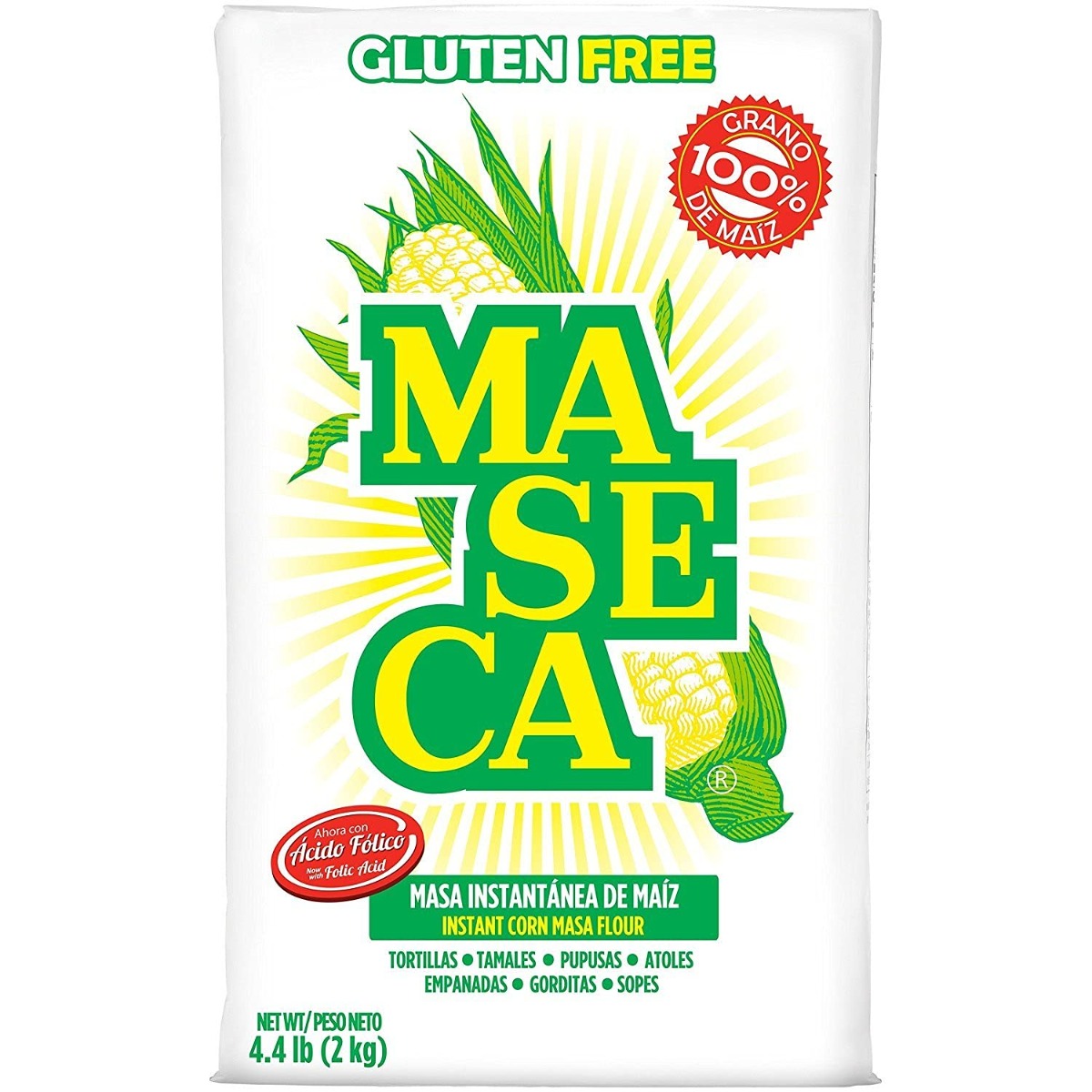 MASECA: Instant Masa Corn Flour, 4.4 lb