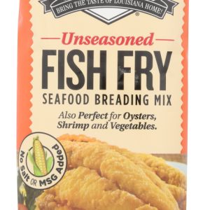 LOUISIANA FISH FRY: All Natural No Salt Fish Fry, 10 oz