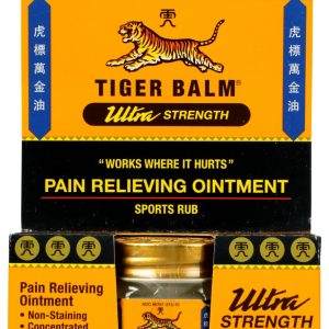 TIGER BALM: Ultra Strength Pain Relieving Ointment, 0.63 oz