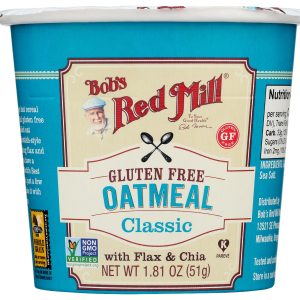 BOBS RED MILL: Gluten Free Oatmeal Cup Classic, 1.81 oz