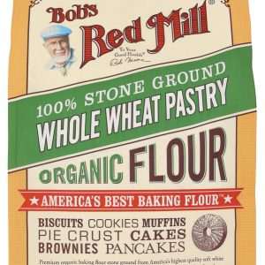 BOB'S RED MILL: 100% Stone Ground Whole Wheat Pastry Organic Flour, 5 lb
