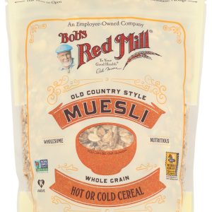BOBS RED MILL:  Old Country Style Muesli Whole Grain Cereal, 18 oz