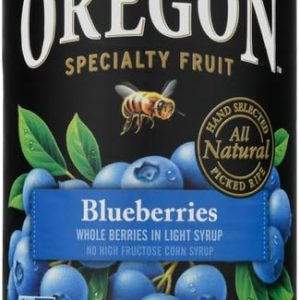 OREGON: Blueberries In Light Syrup, 15 oz