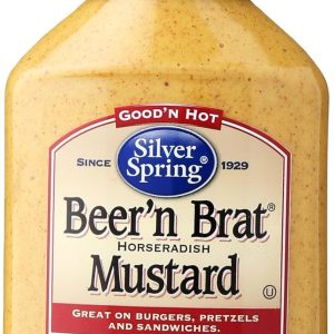 SILVER SPRING: Beer 'n Brat Mustard, 9.5 Oz