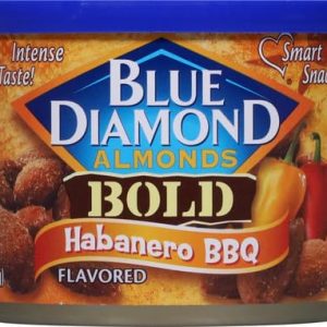 BLUE DIAMOND: Almonds Bold Habanero BBQ, 6 oz