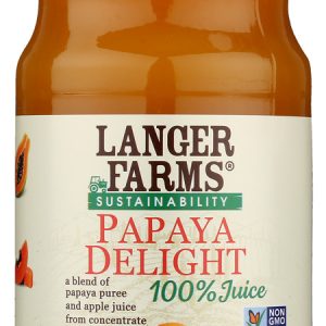 L & A JUICE: Papaya Delight, 32 oz