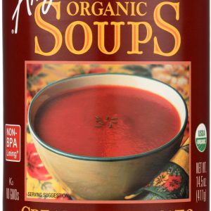 AMY'S: Organic Soup Low Fat Cream of Tomato, 14.5 oz