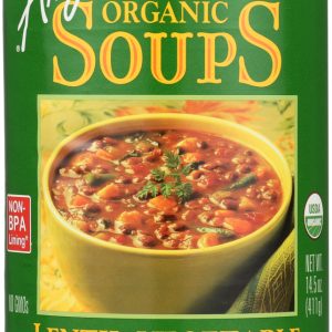 AMY'S: Organic Lentil Vegetable Soup, 14.5 oz