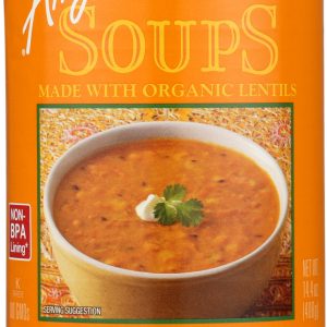 AMY'S: Golden Lentil Soup Indian Dal, 14.4 oz