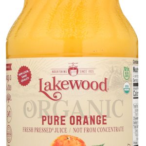 LAKEWOOD ORGANIC: Pure Orange Juice, 32 oz