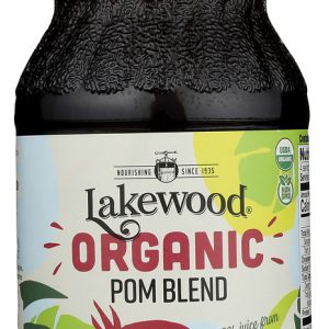 LAKEWOOD: Organic Pure Fruit Pomegranate Juice Blend, 32 oz