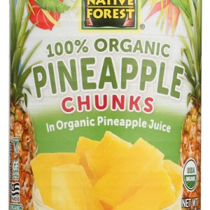 NATIVE FOREST: Organic Pineapple Chunks, 14 oz