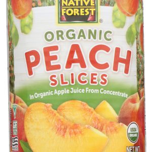 NATIVE FOREST: Organic Peach Slices, 15 oz