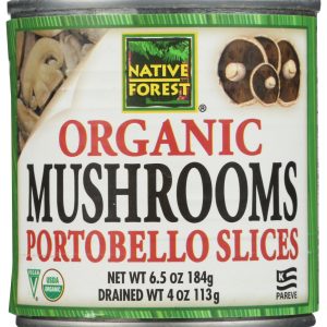 NATIVE FOREST: Organic Mushrooms Portobello Slices, 4 oz