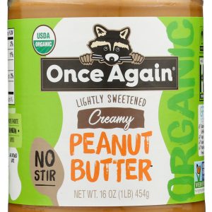 ONCE AGAIN: Peanut Butter Organic American Classic Creamy, 16 Oz
