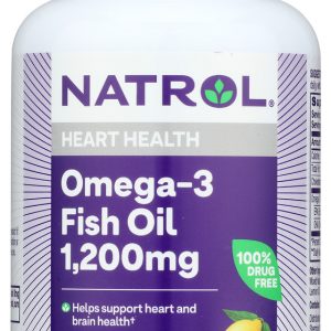 NATROL: Omega 3 Fish Oil 1200 mg, 60 softgels