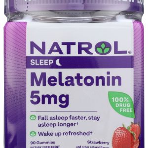 NATROL: Melatonin Gummies 5Mg, 90 pc
