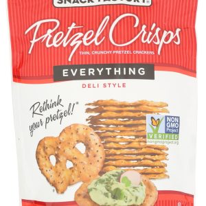 SNACK FACTORY: Pretzel Crisps Deli Style Everything, 7.2 oz