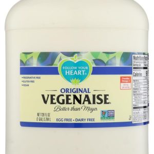 FOLLOW YOUR HEART: Vegenaise Original, 1 gal