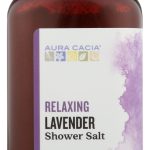 AURA CACIA: Relaxing Lavender Shower Salt, 16 oz