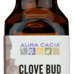 AURA CACIA: 100% Pure Essential Oil Clove Bud, 0.5 Oz