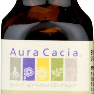 AURA CACIA: 100% Pure Essential Oil Ginger, 0.5 Oz