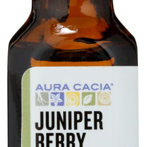 AURA CACIA: 100% Pure Essential Oil Juniper Berry, 0.5 Oz