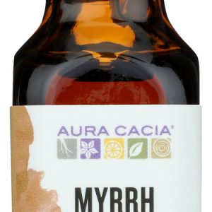 AURA CACIA: 100% Pure Essential Oil Myrrh, 0.5 Oz