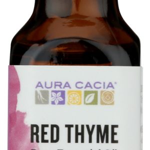 AURA CACIA: 100% Pure Essential Oil Red Thyme, 0.5 Oz