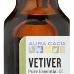 AURA CACIA: 100% Pure Essential Oil Vetiver, 0.5 Oz