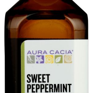 AURA CACIA: Sweet Peppermint Essential Oil, 2 oz