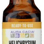 AURA CACIA: Pure Essential Oil Restoring Helichrysum in Jojoba Oil, 0.5 oz
