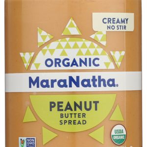 MARANATHA: Organic Peanut Butter No Stir Creamy, 16 oz
