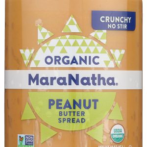 MARANATHA: Organic Peanut Butter No Stir Crunchy, 16 oz
