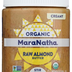 MARANATHA: Organic Raw Creamy Almond Butter, 12 oz