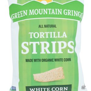GREEN MOUNTAIN GRINGO: White Corn Tortilla Strips, 8 oz