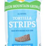 GREEN MOUNTAIN GRINGO: Organic Blue Corn Tortilla Strips, 8 oz